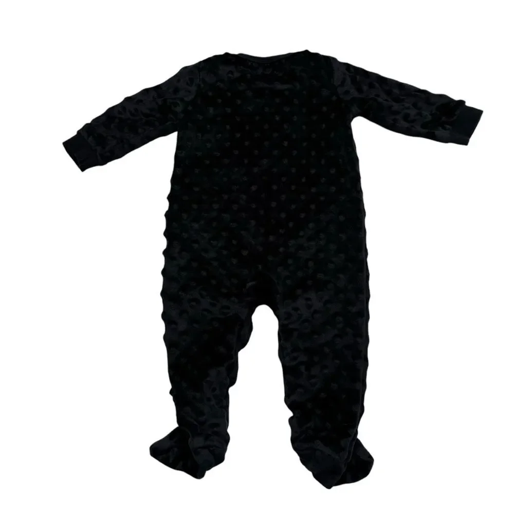 Baby Starters Baby of the Year Velour Footie Pajamas 9 MOS 16.5 to 20.5 lbs